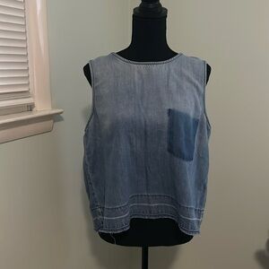 CLOTH & STONE DENIM TOP